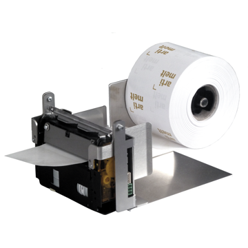 GeBE Linerless Drucker für Linerless Papiere. Drucken und schneiden.