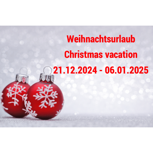 GeBE Picture Unser weihnachtlicher Betriebsurlaub steht vor der Tür: